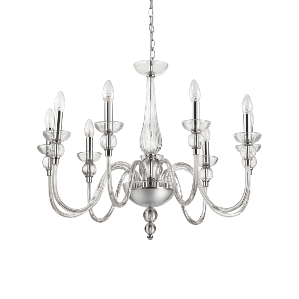 044453 Lampa wisząca doge sp9 clear Ideal Lux - Mega RABATY w koszyku %