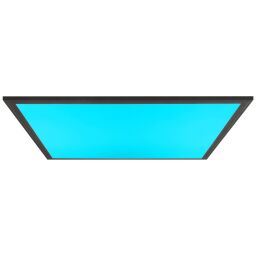 G90319/76 Panel sufitowy LED Abie 60x60cm RGB piaskowy czarny Brilliant