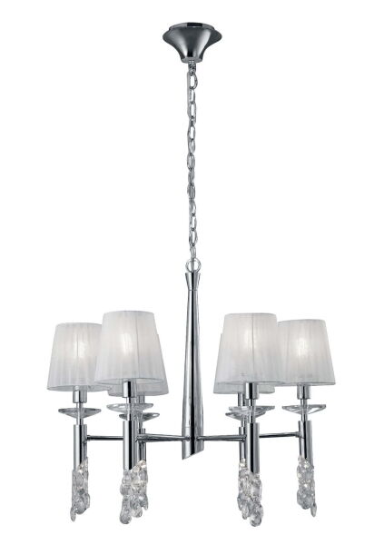 3851 Lampa wisząca MANTRA TIFFANY CHROME 3851 Mantra - Mega RABATY w koszyku %
