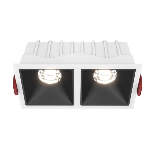 DL043-02-10W4K-D-SQ-WB Lampa wpuszczana Alfa LED 4000K 2x10W 36° Dim Triac Maytoni - Mega RABATY % w koszyku