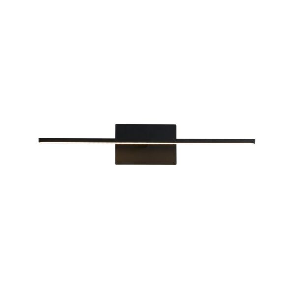 68241-41BK Amalfi LED Black Slim Wall Light Searchlight
