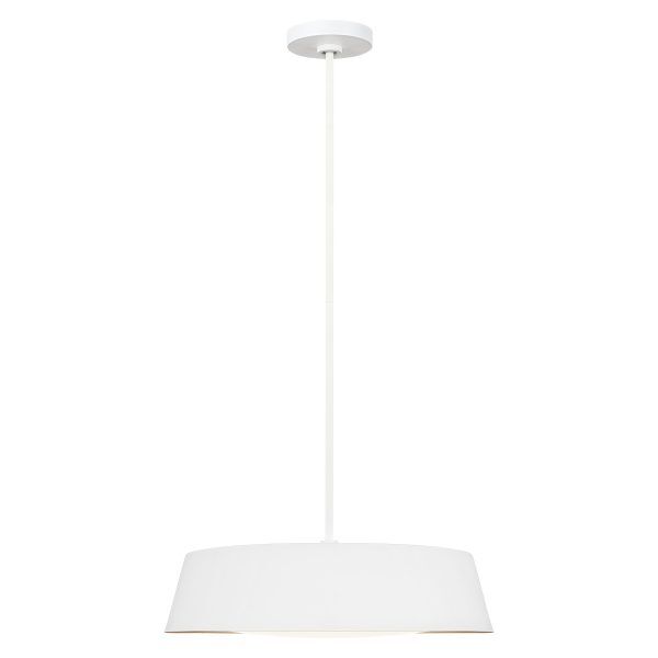 FE-ASHER-5P-WHT Lampa wisząca Asher 5 – matowa biel Elstead - Mega RABATY w koszyku %
