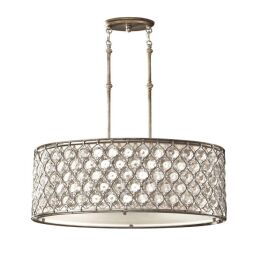 FE-LUCIA-P-A Lampa wisząca Lucia 3 Light Elstead - Mega RABATY w koszyku %