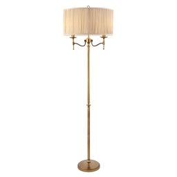 63620 Stanford antique brass 2lt lampa stojąca Interiors1900 - rabaty 25% w koszyku