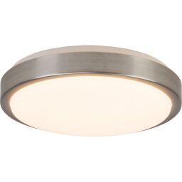 G94496A21 Livius LED lampa ścienna i sufitowa 30 cm nikiel / alu / biały