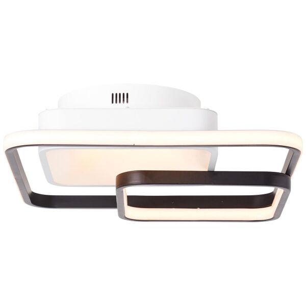 G99384/75 Lampa sufitowa LED Cava 40x40cm CCT biały/czarny Brilliant