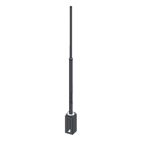 Słup LAMPPOST 3005 SREBRNY 360-450CM Norlys - Możliwa duża negocjacja cen! Zadzwoń