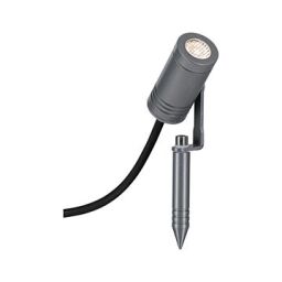 PL94376 Outdoor 230V spot 7W IP65 3000K Szary/ Aluminium 