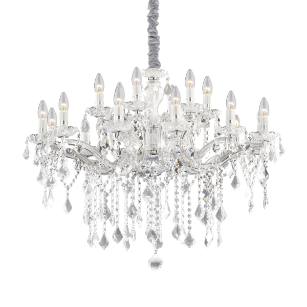 075150 Lampa wisząca florian sp18 chrome Ideal Lux - Mega RABATY w koszyku %
