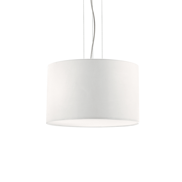 009681 Lampa wisząca wheel sp3 white Ideal Lux - Mega RABATY w koszyku %