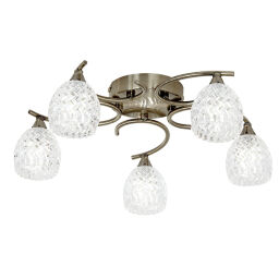 BOYER-5AB Plafon Boyer 5  semi flush Endon - MEGA rabaty w koszyku %