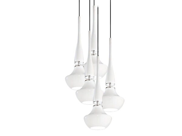 LAMPA WISZĄCA TASOS 5 WHITE AZ0261 Azzardo