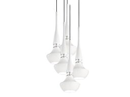 LAMPA WISZĄCA TASOS 5 WHITE AZ0261 Azzardo