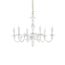 197500 Lampa wisząca justine sp6 white Ideal Lux - Mega RABATY w koszyku %