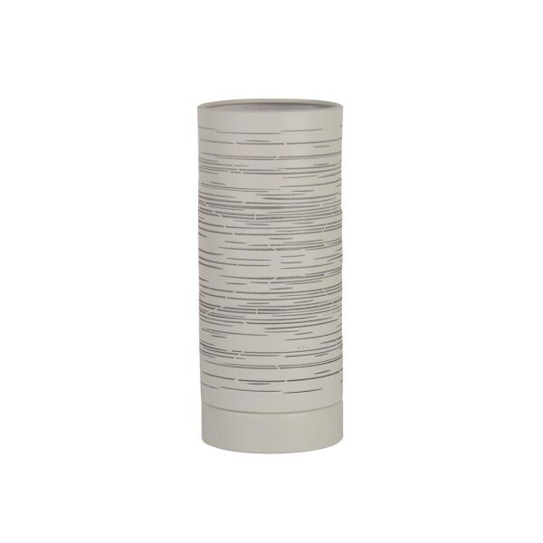 EU1941-1WH Savvy Table Lamp - Scratched White Metal Searchlight