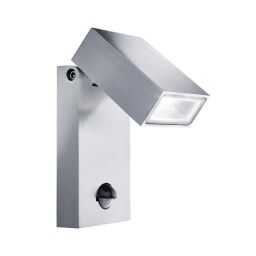 7585 Metro LED zewnętrzny Kinkiet with PIR Sensor- Aluminium,IP44 Searchlight