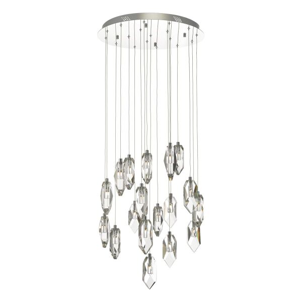 CRY1850 Crystal Lampa sufitowa Dar Lighting - rabaty 20% w koszyku