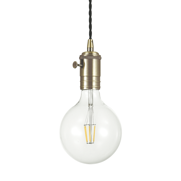 163109 Lampa wisząca doc sp1 antique brass Ideal Lux - Mega RABATY w koszyku %
