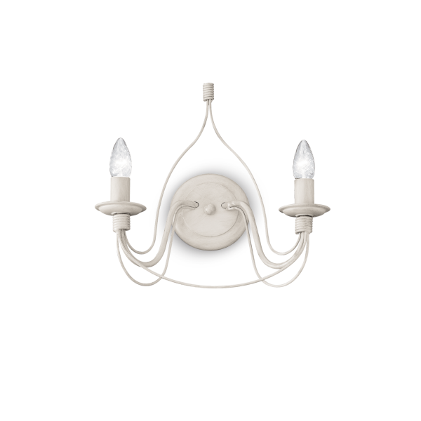 028460 Kinkiet corte ap2 antique white Ideal Lux - Mega RABATY w koszyku %