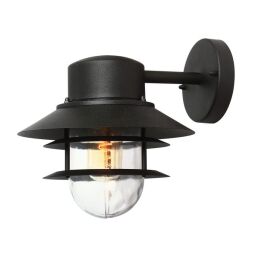 COPENHAGEN-BK Lampa ścienna Kopenhaga 1 – czarna Elstead - Mega RABATY w koszyku %