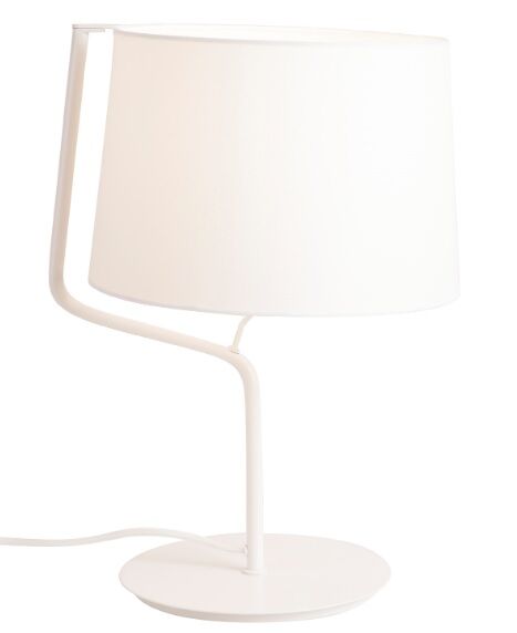 CHICAGO T0028 lampa stołowa biała  Maxlight