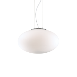 086736 Lampa wisząca candy sp1 d40 white Ideal Lux - Mega RABATY w koszyku %