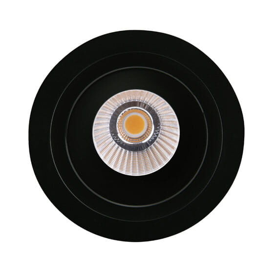 Hiden H0110 Oprawa podtynkowa Czarna IP32 Maxlight
