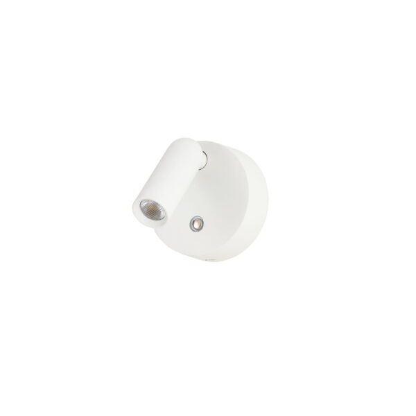 Kinkiet COMO ROUND WALL WH AZ5629 AZzardo