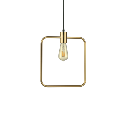 207858 Lampa wisząca abc sp1 square antique brass Ideal Lux - Mega RABATY w koszyku %