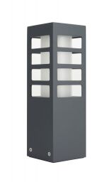 RADO III 3 DG Lampa stojąca słupek ciemny popiel SU-MA - Mega RABATY W KOSZYKU %