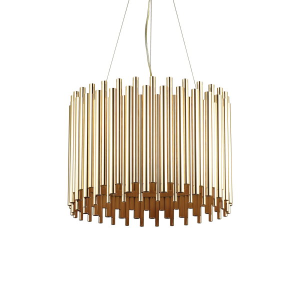 208817 Lampa wisząca pan sp5 gold Ideal Lux - Mega RABATY w koszyku %