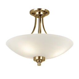 WELLES-3AB Plafon Welles 3  semi flush Endon - MEGA rabaty w koszyku %