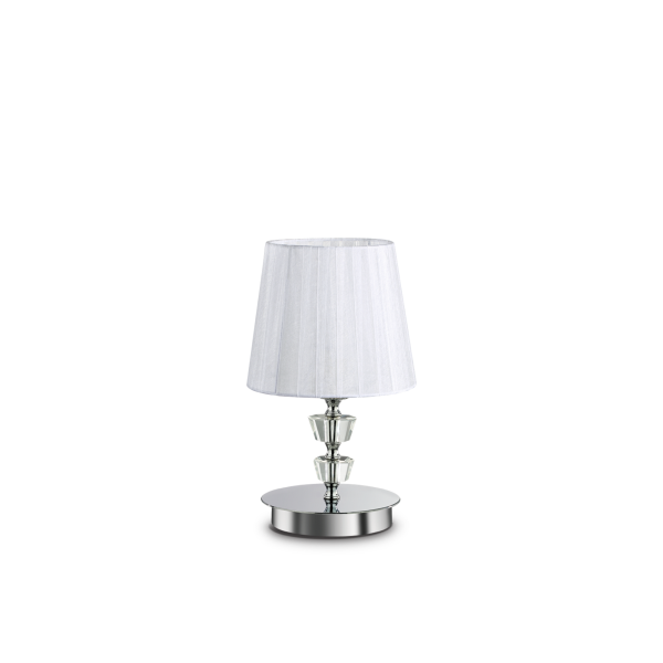 059266 Lampa stołowa pegaso tl1 small white Ideal Lux - rabaty 27% w koszyku