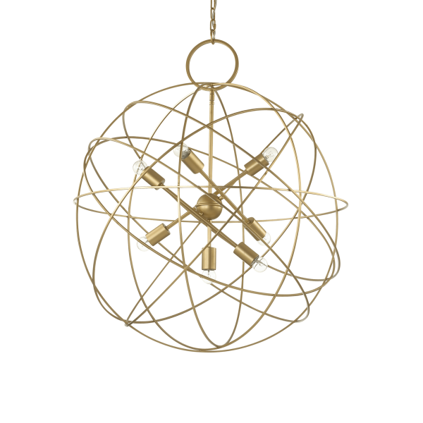 156033 Lampa wisząca konse sp7 gold Ideal Lux - Mega RABATY w koszyku %
