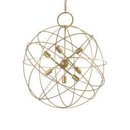 156033 Lampa wisząca konse sp7 gold Ideal Lux - Mega RABATY w koszyku %