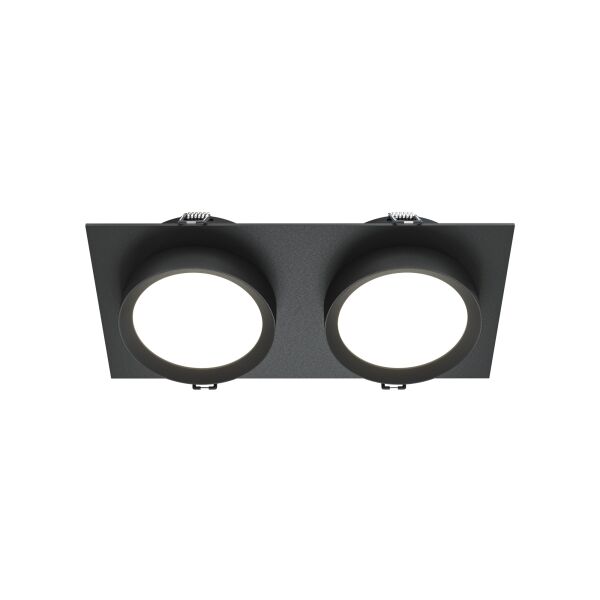 DL086-02-GX53-SQ-B Lampa wpuszczana Hoop GX53 2x12W Maytoni - Mega RABATY % w koszyku