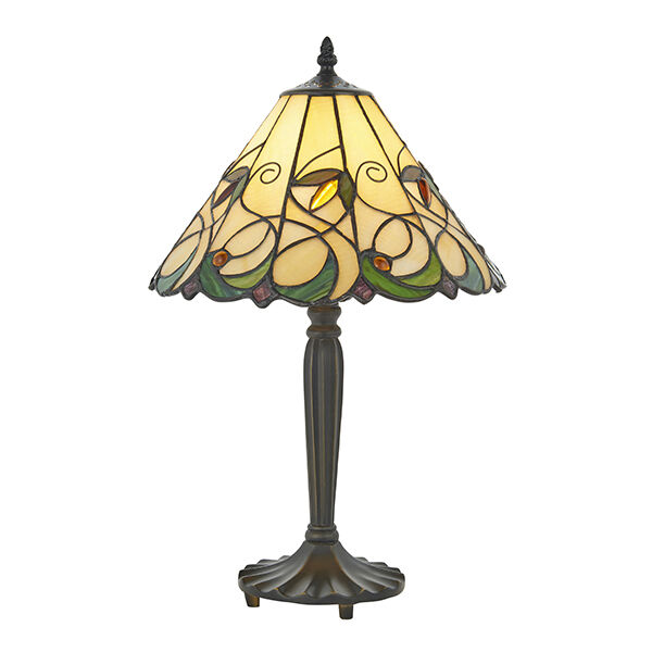 64195 Tiffany Jamelia 1lt lampa stołowa Interiors1900 - MEGA rabaty w koszyku %