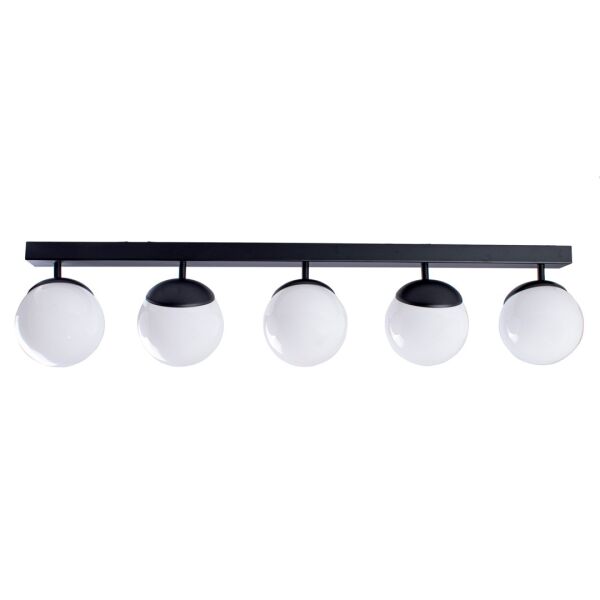 MLP8859 Lampa sufitowa SFERA BLACK 5xE14 Milagro - rabaty 20% w koszyku