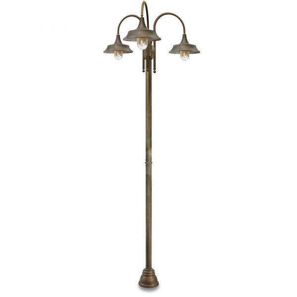 Atelier 3140 -Trzy słupek oświetleniowy Moretti Luce