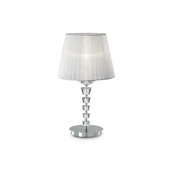 059259 Lampa stołowa pegaso tl1 big white Ideal Lux - Mega RABATY w koszyku %