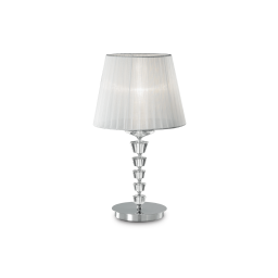 059259 Lampa stołowa pegaso tl1 big white Ideal Lux - Mega RABATY w koszyku %