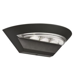 5122GY Lincoln LED zewnętrzny Semi-Circle Kinkiet -Dark Grey, IP44 Searchlight