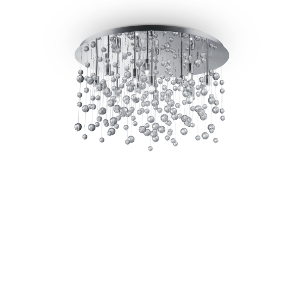 022239 Plafon neve pl12 chrome Ideal Lux - Mega RABATY w koszyku %