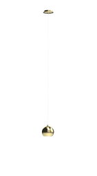 Lampa wisząca GULIA 1 PENDANT Złoty - biały AZ4980 AZzardo