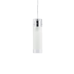027357 Lampa wisząca flam sp1 small chrome Ideal Lux - rabaty 27% w koszyku