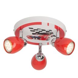 G56134/71 LAMPA SUFITOWA RACING CARS SAMOCHODY Brilliant
