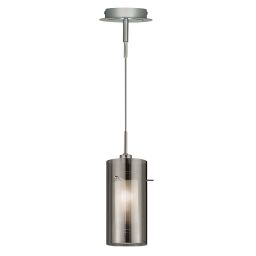 2301SM Duo 2 Lampa wisząca - Smoked szkło with Frosted Inner Searchlight