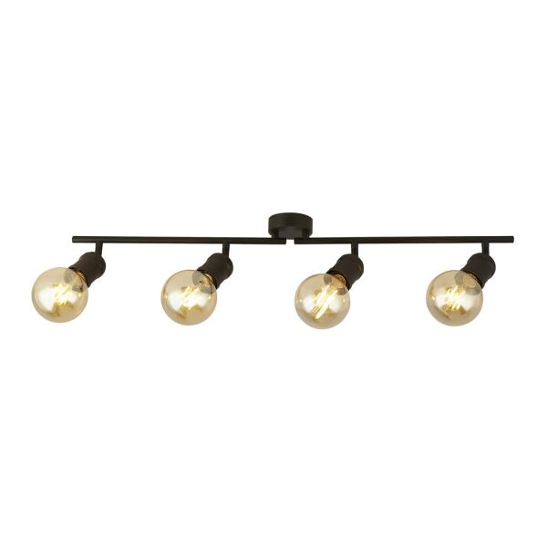 45202-4BK Dance 4Lt Bar reflektorek - Sand czarny Metal Searchlight