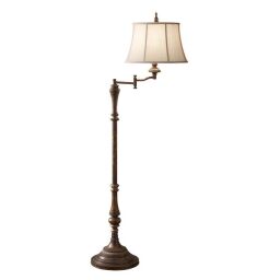 FE-GIBSON-SWFL Gibson 1 jasna lampa podłogowa Elstead - Mega RABATY w koszyku %