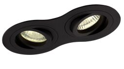 Signal II H0087 oprawa podtynkowa czarna Maxlight